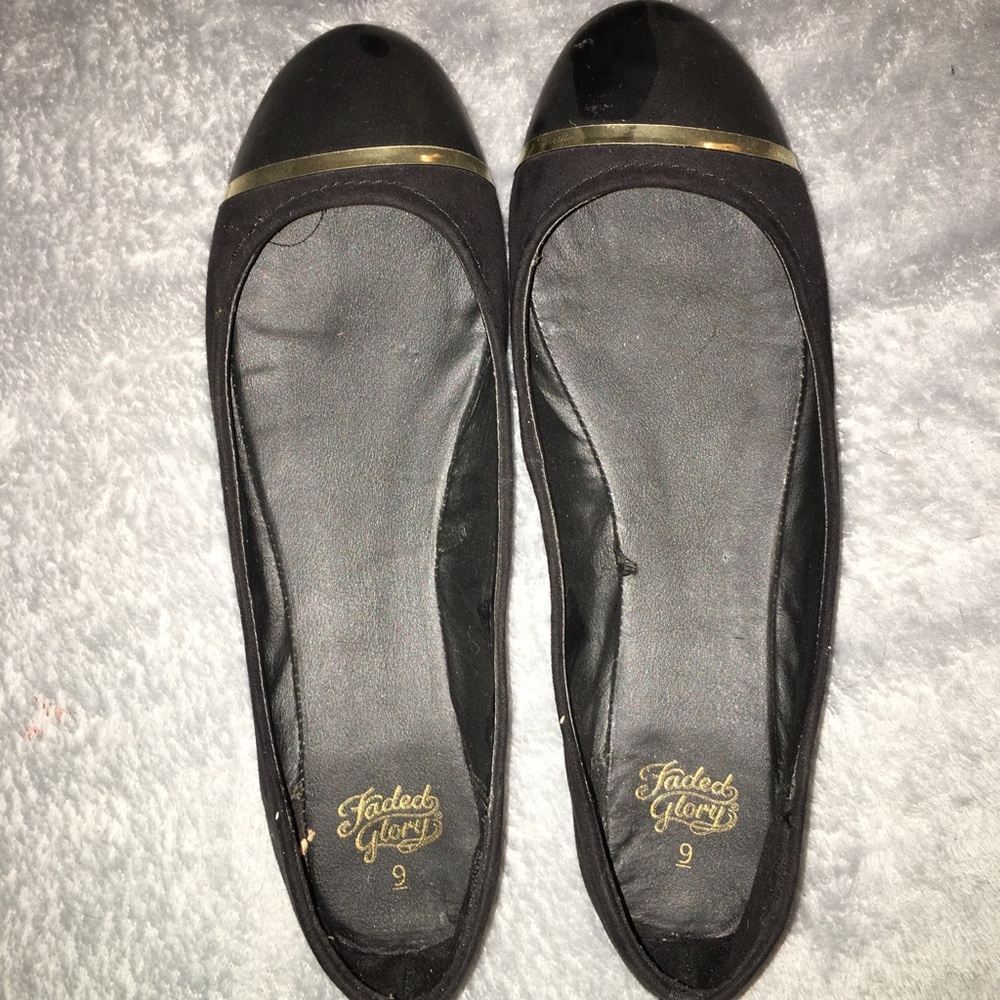 Black flats